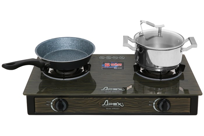 Bếp ga đôi Apex APB3551