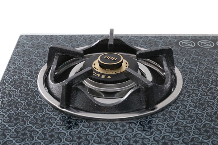 Bếp ga đôi Sunhouse Mama MMBB0787MT Màu Đen