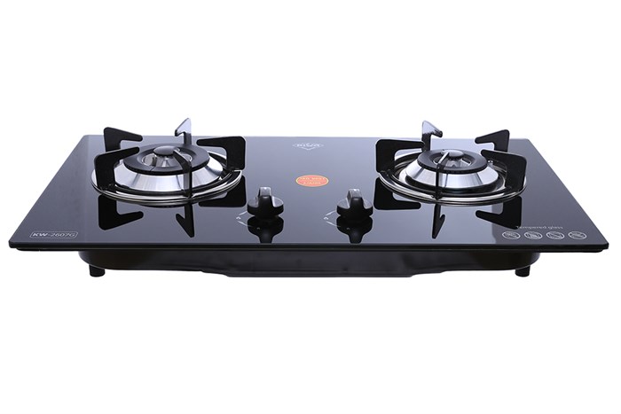 Bếp ga âm Kiwa KW-2607G Màu Đen