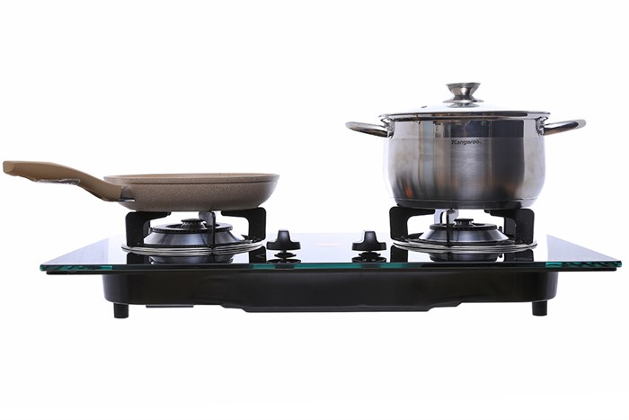 Bếp ga âm Kiwa KW-2607G Màu Đen