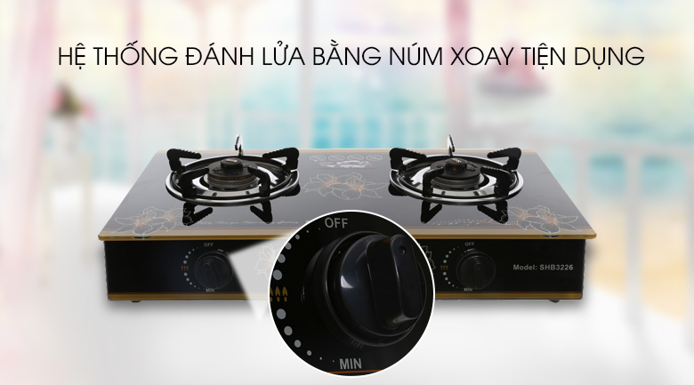 Bếp gas Sunhouse SHB3226