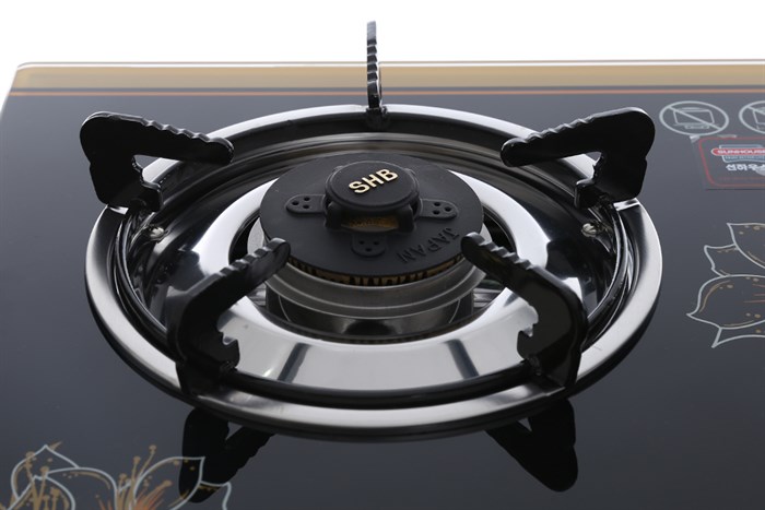 Bếp gas Sunhouse SHB3226 Màu Đen - Vàng đồng