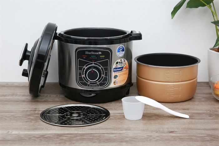 Nồi áp suất điện BlueStone PCB-5619 5 lít Màu Xám