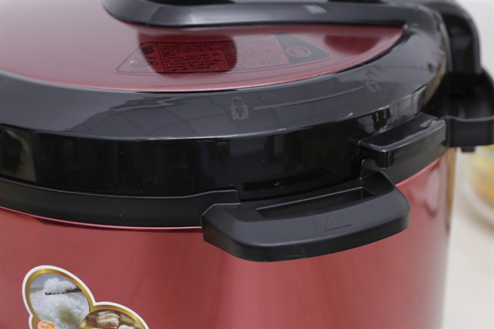 Nồi áp suất điện Midea MY-CH501A 5 lít Màu Đỏ