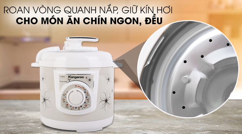 Nồi áp suất điện Kangaroo KG286 6 lít