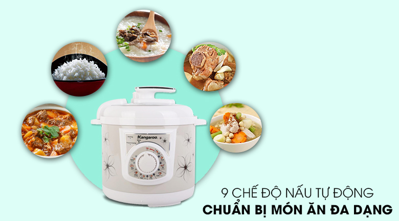 Nồi áp suất điện Kangaroo KG286 6 lít