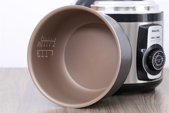 Nồi áp suất điện Philips HD2103/66 5 lít Màu Xám