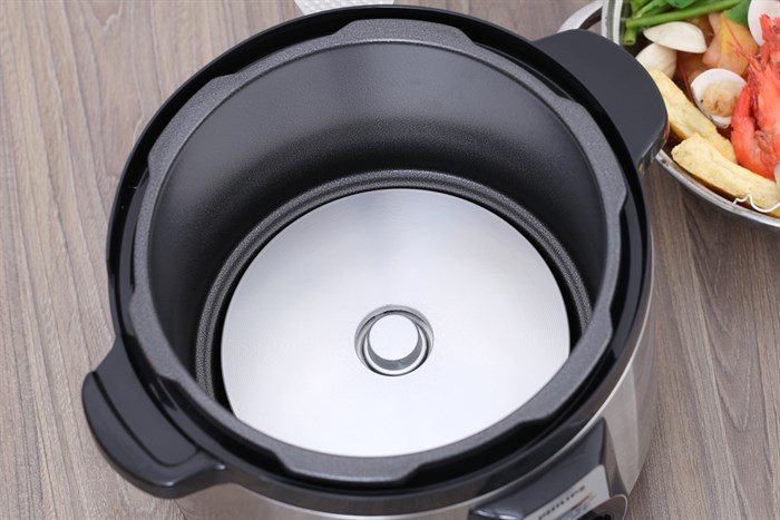 Nồi áp suất điện Philips HD2103/66 5 lít Màu Xám