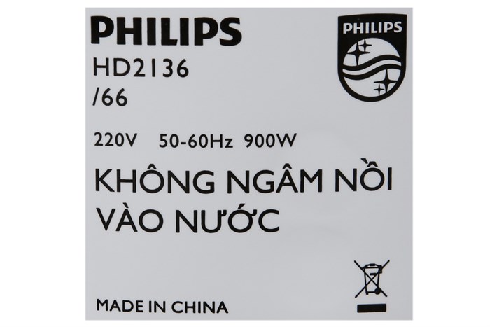 Nồi áp suất điện Philips HD2136/66 5 lít Màu Xám