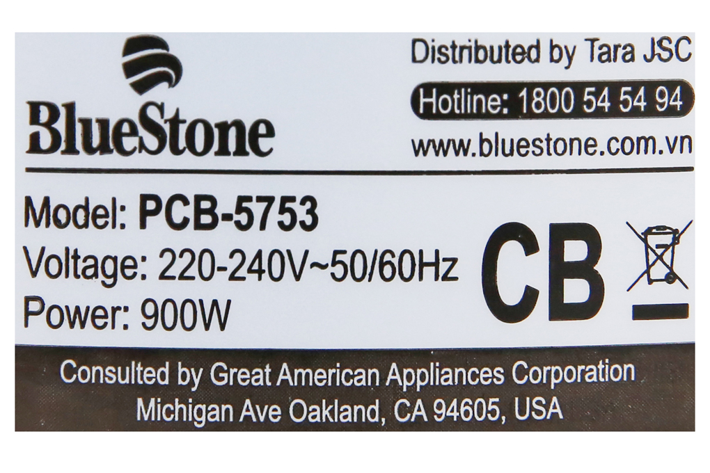 Siêu thị nồi áp suất điện Bluestone PCB-5753 5 lít