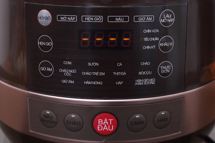 Nồi áp suất điện Midea MY-CS5039 5 lít Màu Nâu