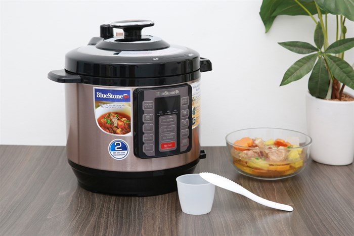 Nồi áp suất điện Bluestone PCB-5755 6 lít Màu Nâu