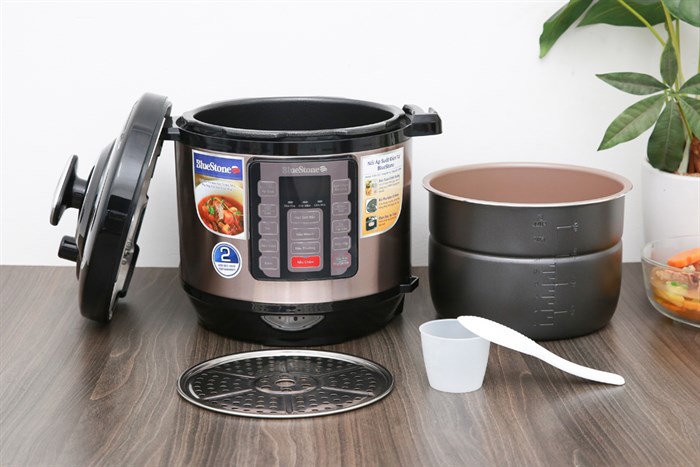 Nồi áp suất điện Bluestone PCB-5755 6 lít Màu Nâu