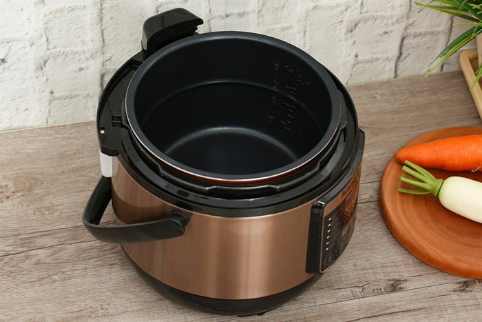 Nồi áp suất điện Kangaroo KG5P1 5 lít Màu Vàng đồng