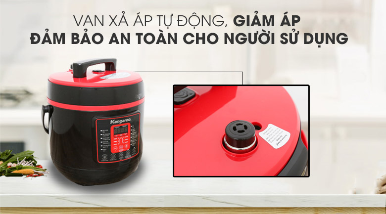 Nồi áp suất điện Kangaroo KG6P2 6 lít