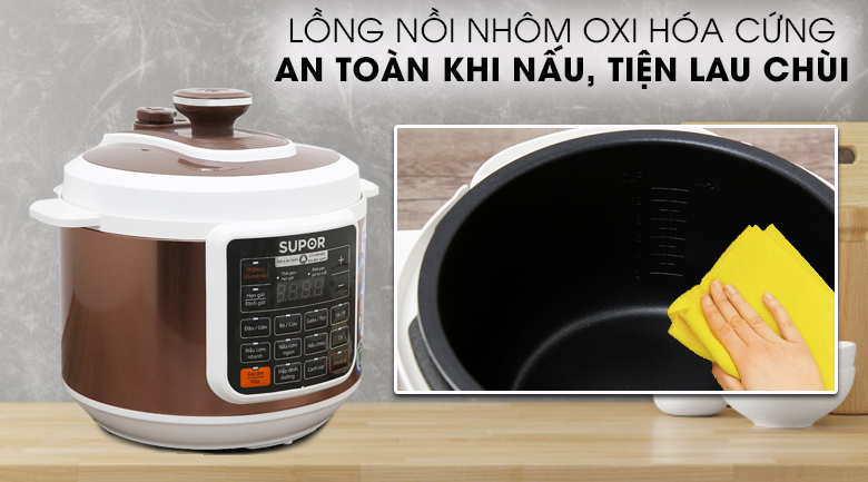 Nồi áp suất điện Supor CYSB50YC10DVN-100 5 lít