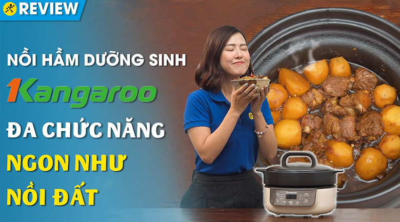 Nồi hầm dưỡng sinh Kangaroo KG3SC1 3 lít - 6