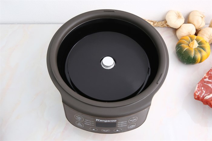 Nồi hầm dưỡng sinh Kangaroo KG3SC1 3 lít Màu Trắng - Xám