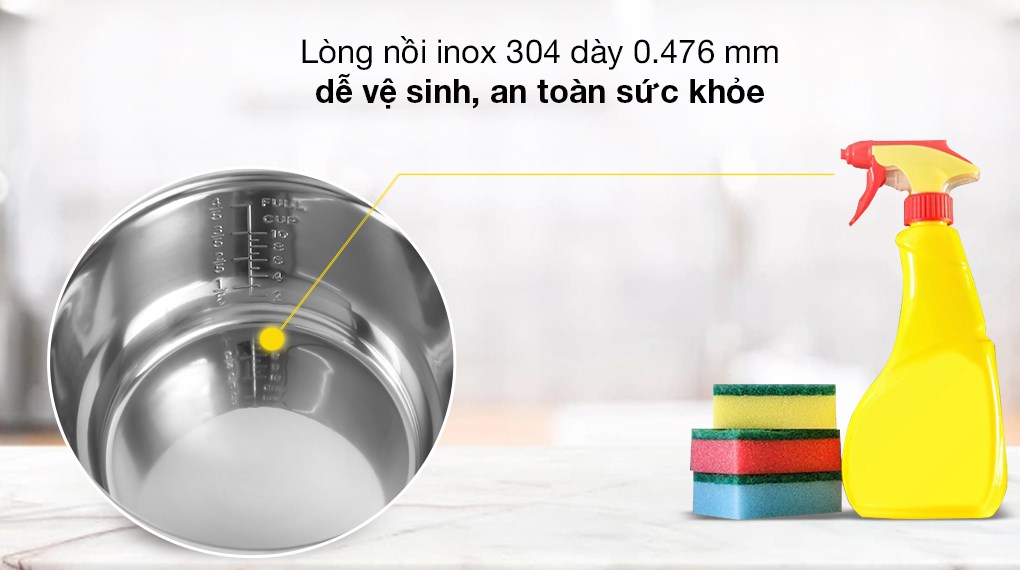 Nồi áp suất điện Ferroli FPC900-D 5 lít