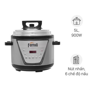 Nồi áp suất điện Ferroli FPC900-D 5 lít