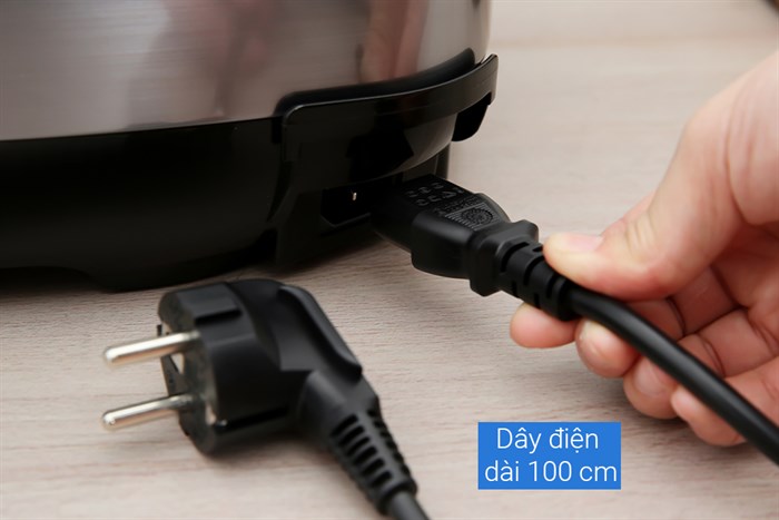 Nồi áp suất điện Tefal Smart Pro Multicooker CY625868 5 lít Màu Đen