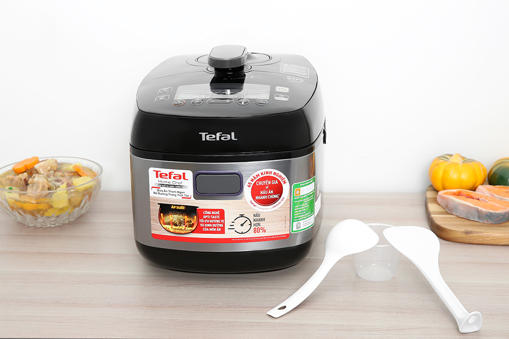 Nồi áp suất điện Tefal Smart Pro Multicooker CY625868 5 lít