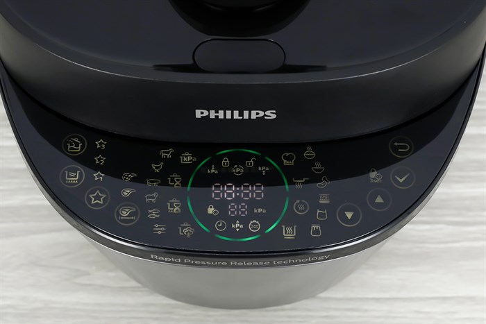 Nồi áp suất điện Philips HD2151/66 5 lít Màu Đen