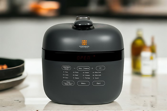 Nồi áp suất điện Hawonkoo PCH-500-GR 5 lít Màu Xám