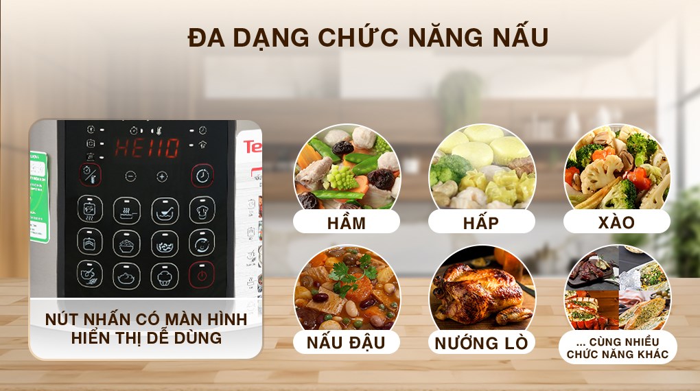 Nồi áp suất điện Tefal Speedy Cook CY222D68 5 lít