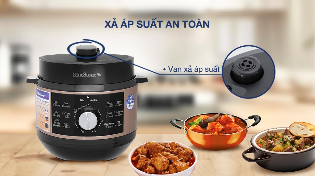 Nồi áp suất điện BlueStone PCB-5648 5 lít