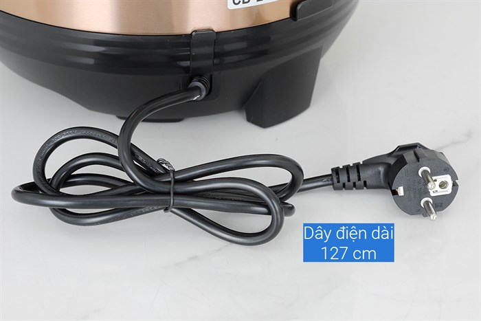 Nồi áp suất điện BlueStone PCB-5648 5 lít Màu Vàng đồng