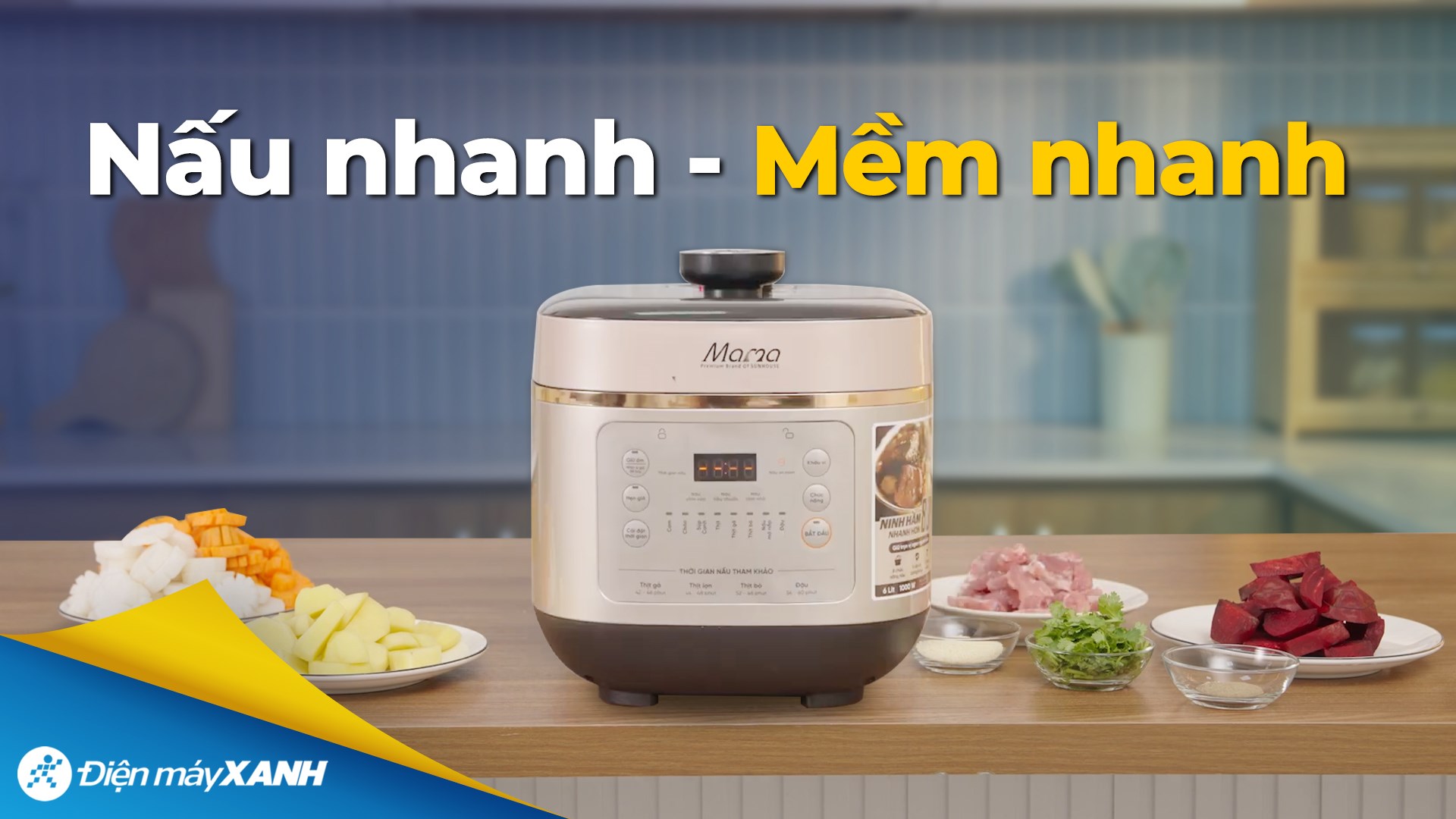 Nồi áp suất điện Sunhouse SHD1670 6 lít