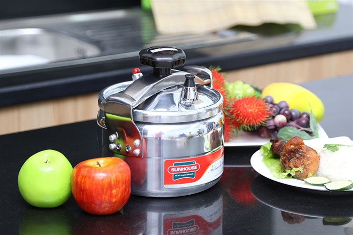 Nồi áp suất cơ Sunhouse PA300 3.0 lít Màu Bạc