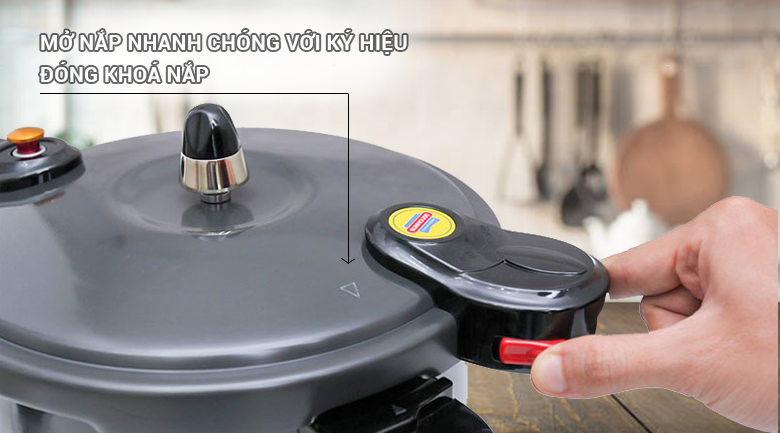 Nồi áp suất cơ Sunhouse LC600 6 lít