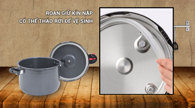 Nồi áp suất cơ Sunhouse LC600 6 lít