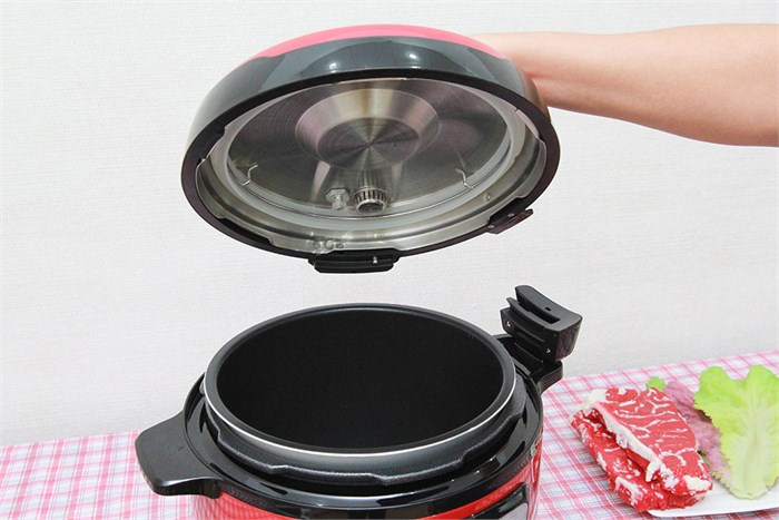 Nồi áp suất điện Sunhouse SHD 1767 6 lít Màu Đỏ