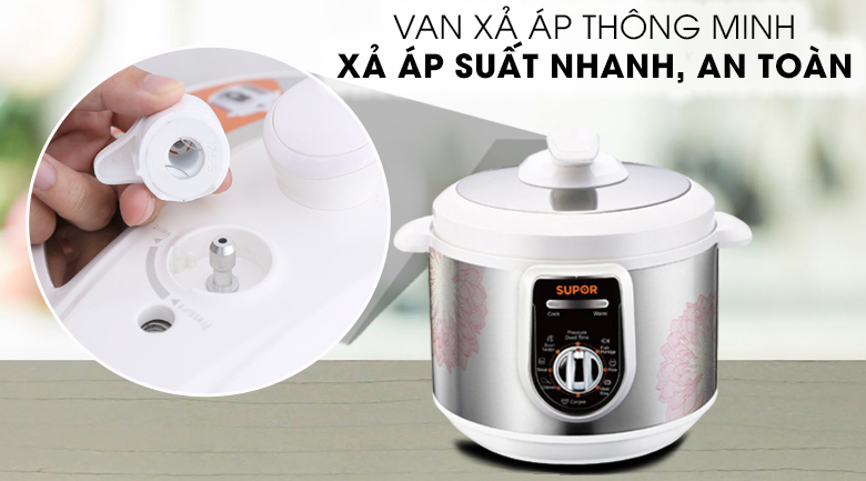 Nồi áp suất điện Supor SPC50YA310VN 5.0 lít