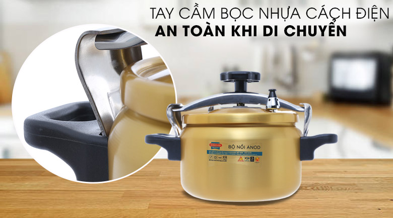 Nồi áp suất cơ Sunhouse SHA8504 5 lít