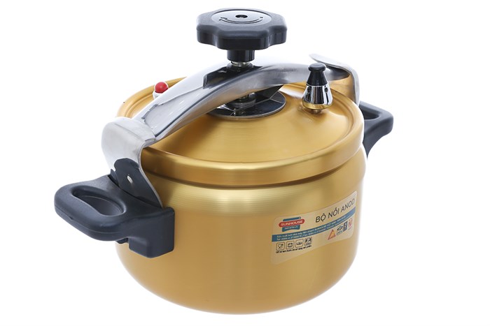 Nồi áp suất cơ Sunhouse SHA8504 5 lít Màu Vàng