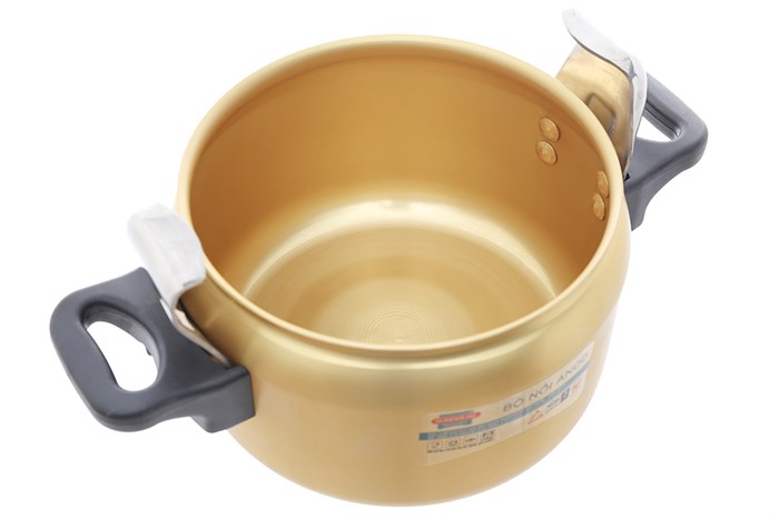 Nồi áp suất cơ Sunhouse SHA8504 5 lít Màu Vàng