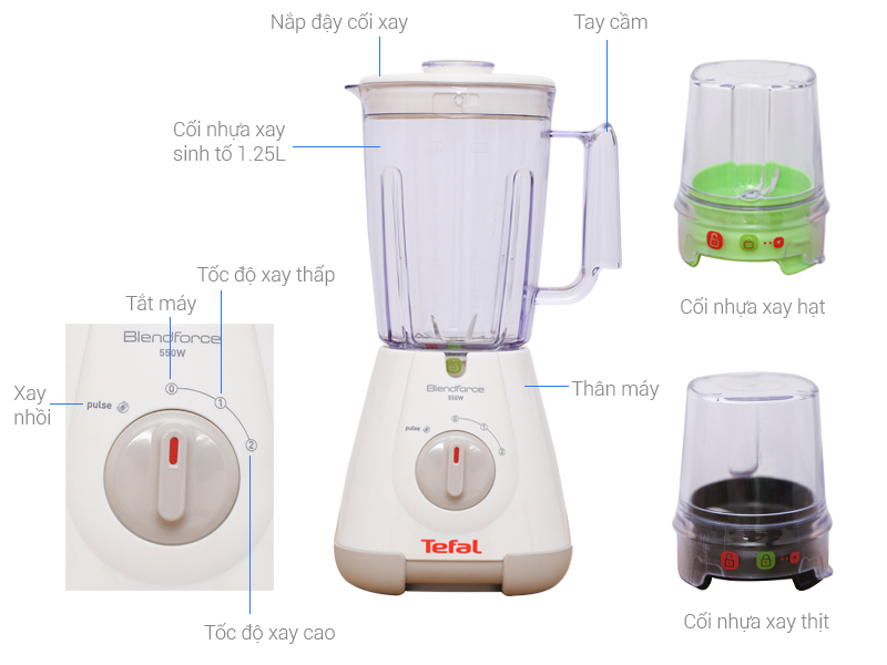 Máy xay sinh tố Tefal BL309166