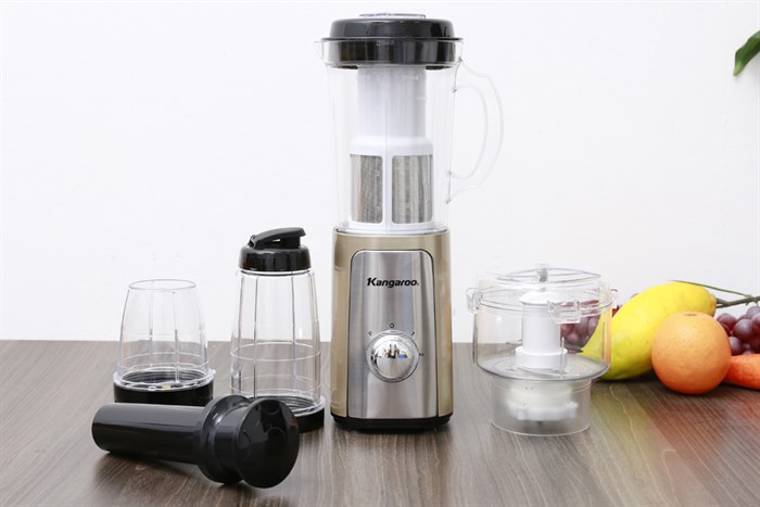 Máy xay sinh tố đa năng Kangaroo KG4B5 Màu Đen - Vàng đồng