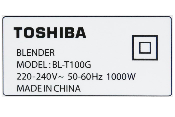 Máy xay sinh tố đa năng Toshiba BL T100G Màu Inox