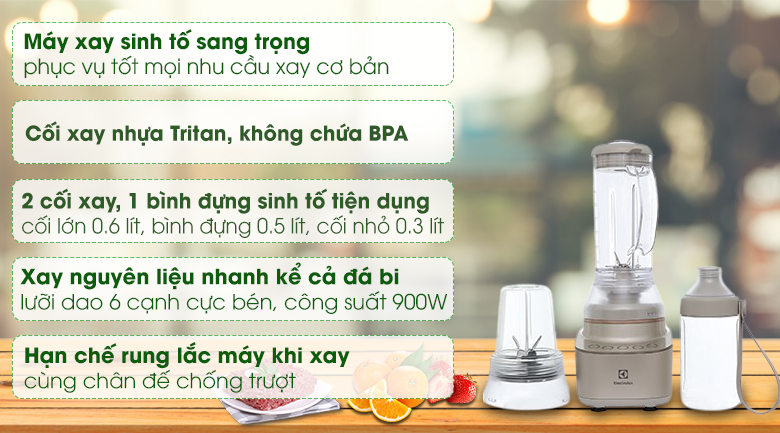 Máy xay sinh tố đa năng Electrolux E7CB1-86SM - 10