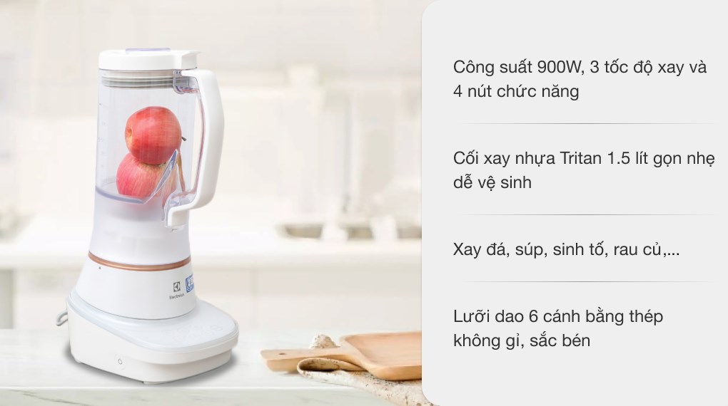 Máy xay sinh tố Electrolux E7TB1-50CW hover