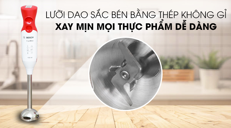 Máy xay cầm tay Bosch MSM64110 - 12