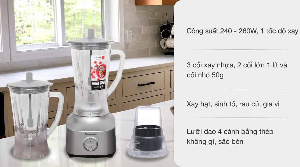 Máy xay sinh tố đa năng Panasonic MX-M210SRA