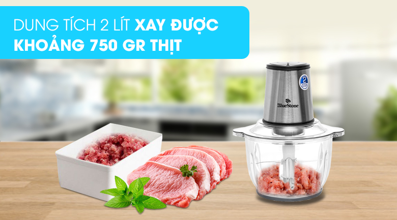 Máy xay thịt đa năng BlueStone CHB-5149 300W 2 lít - 2