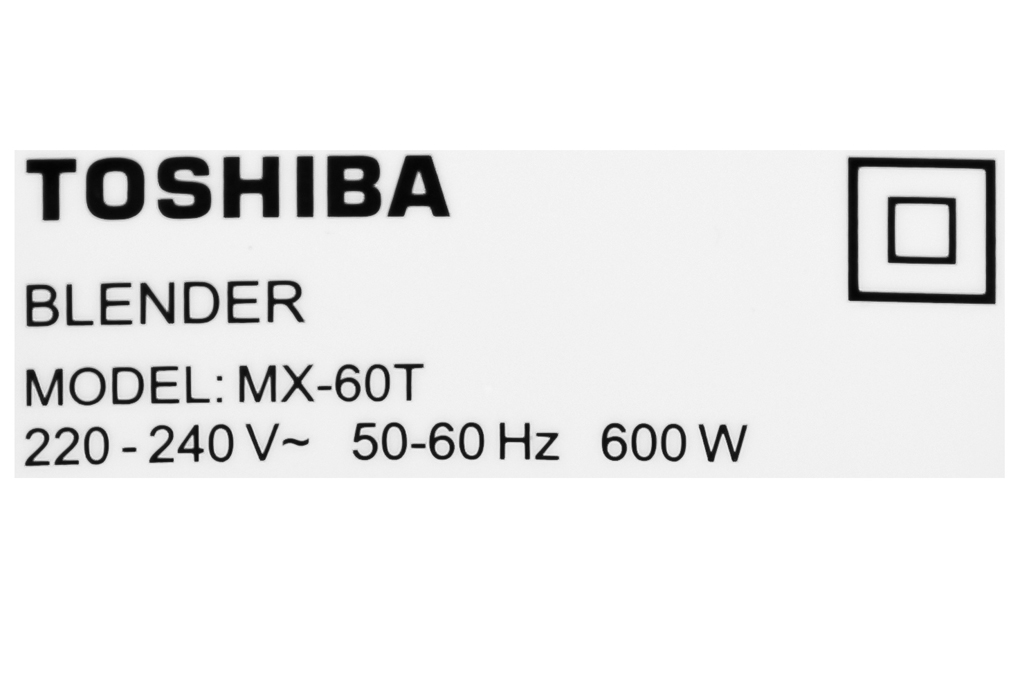 Siêu thị máy xay sinh tố Toshiba MX-60T(H)