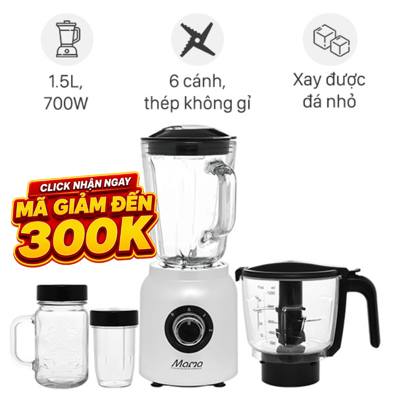 Máy xay đa năng Sunhouse SHD5353W